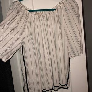 Off shoulder blouse